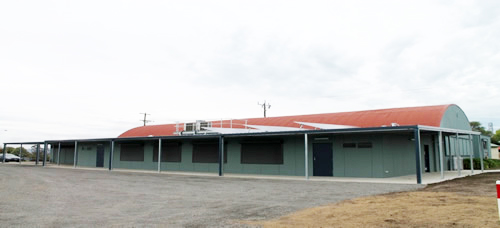 Yallourn North Town Hall exterior after the upgrade