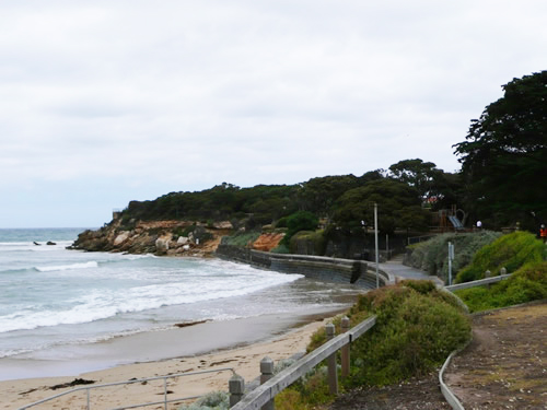 Before the Point Lonsdale foreshore revitisation