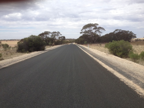 Local roads reconstruction, after photo