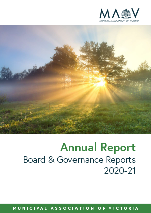 Picture of the cover of the MAV's Annual Report