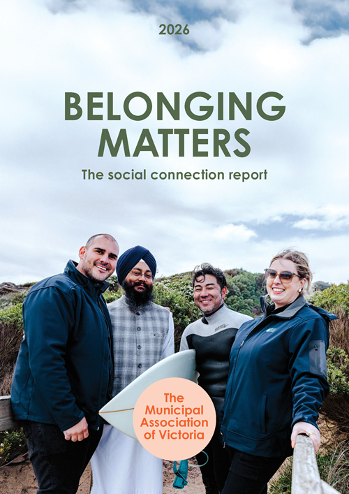 Cover of the MAV Belonging Matters report