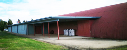 Yallourn North Town Hall exterior before the upgrade