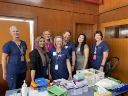 Immunisation team at Language School