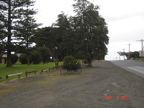 Gellibrand Street before the reconstruction