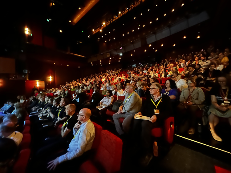 Audience at Scot Walker presentation