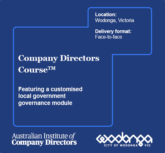 AICD Course - Wodonga 2026