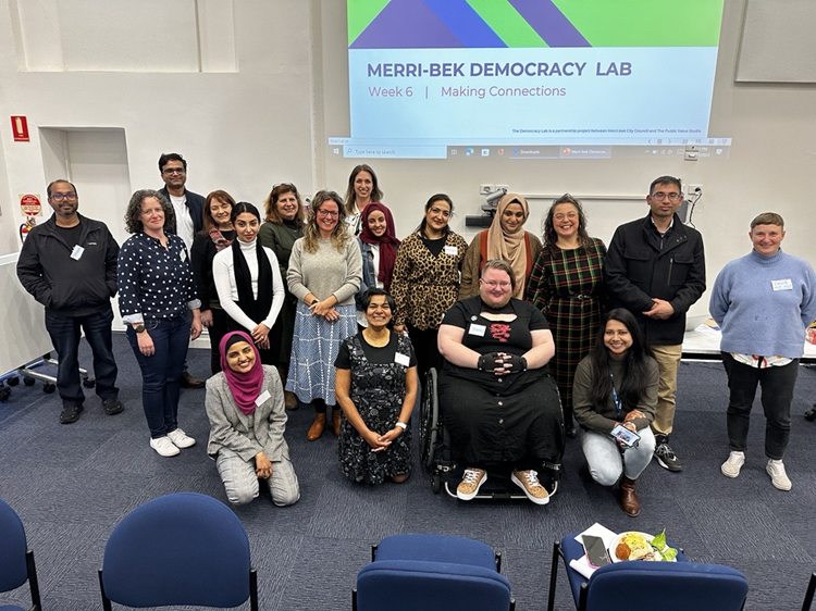 Merri-bek Democracy Lab participants