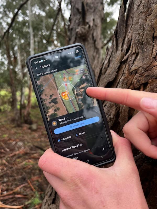 M-SNAP being used in the bush