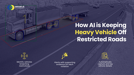 AI keeping heavy vehicles off restricted roads in the The Hills Shire Council (NSW)