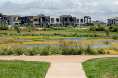 Example of sustainable housing development